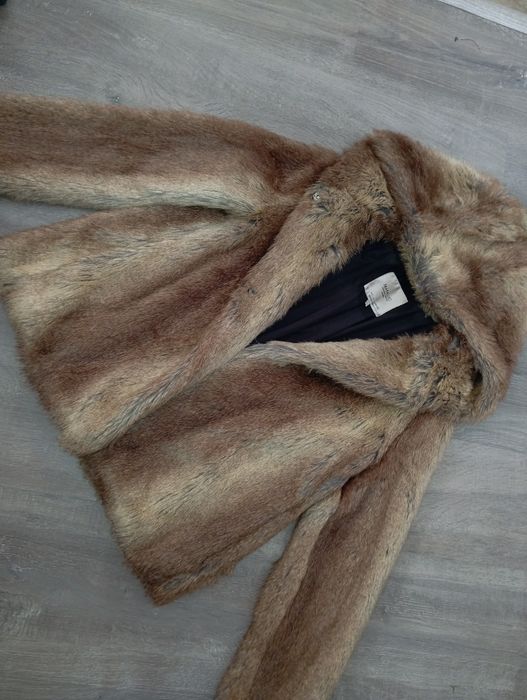 Blăniță damă Zara Trafaluc maro, cu buzunare