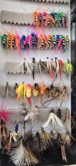 Мушки  на  форель