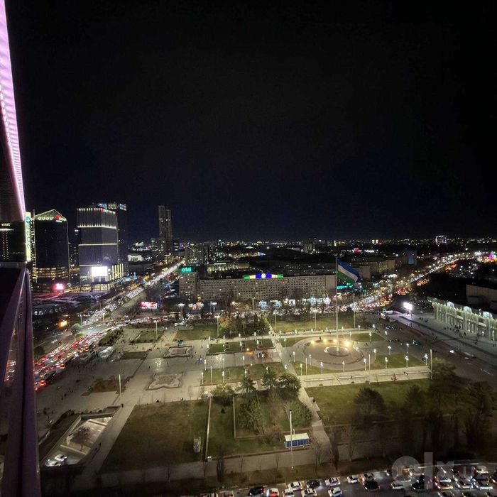 U Tower’da 23-qavatda joylashgan Toshkent Siti’ga qaragan 2 xonali uy`