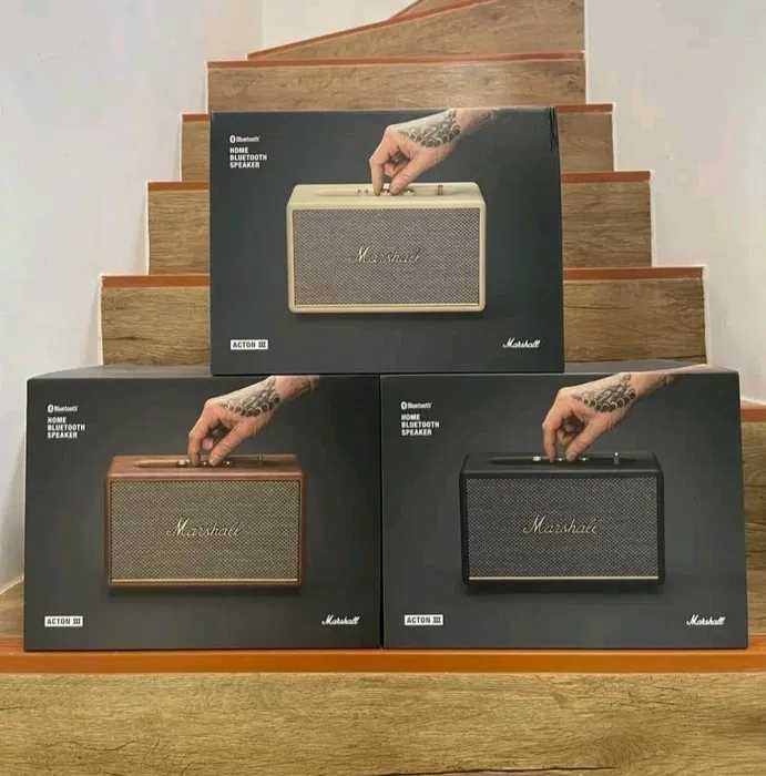 Marshall Acton 3 — Стильная Акустическая Система 60W. Есть доставка