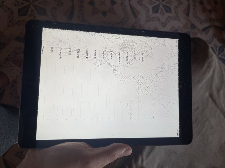 Ipad Air model a1474 de vânzare perfect funcțional
