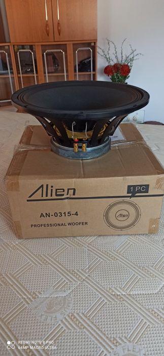 Subwoofer auto 15 inch Alien