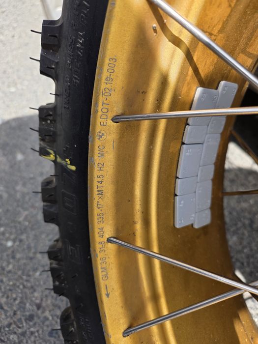 Set jante fata spate BMW 1250 GSA 2019