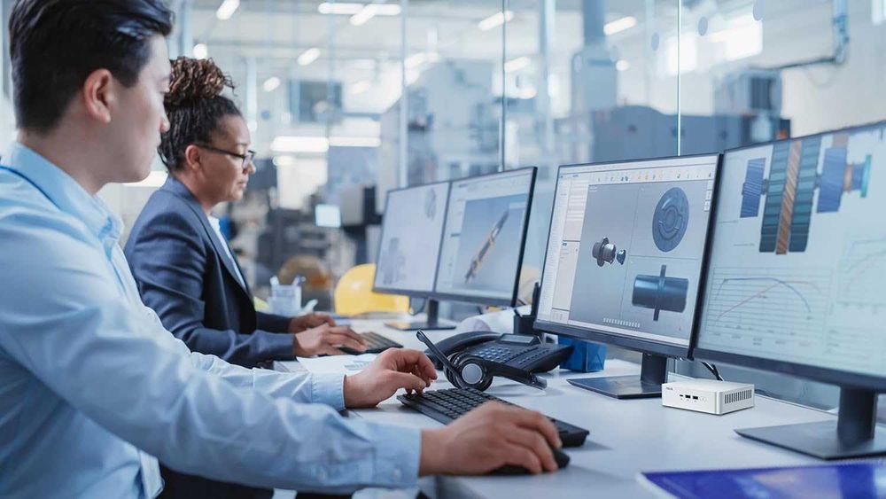 Мини Пк Mini Pc Asus Nuc 15 Pro + Core Ultra 7 255H 32Gb DDR5 1TB SSD