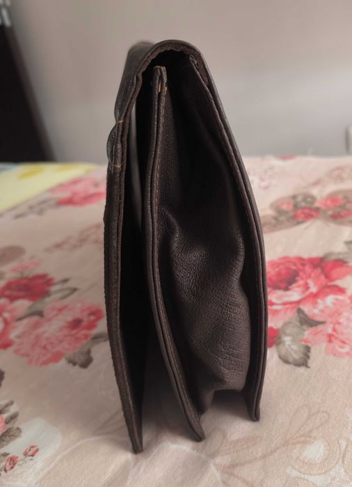 Дамска чанта -плик естествена кожа