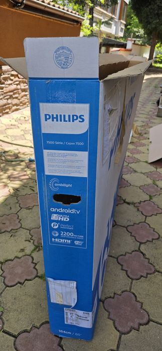 телевизор Philips 65 65PUS7502/12 ambilight android