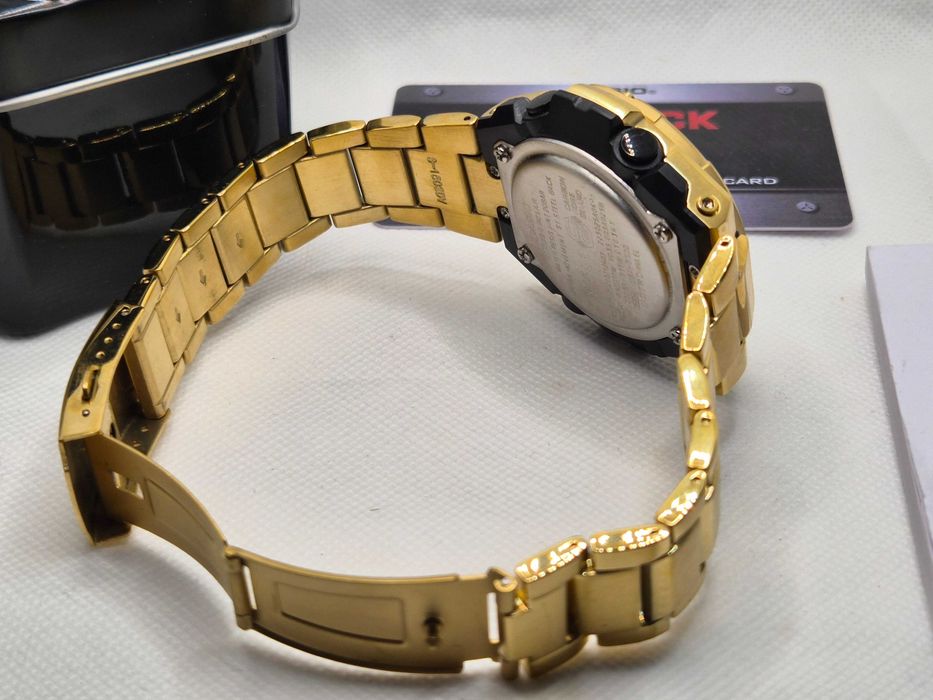Ceas Sport Barbati Casio g shock GST B500D-1AER full metal gold  , Nou.Garantie 2ani