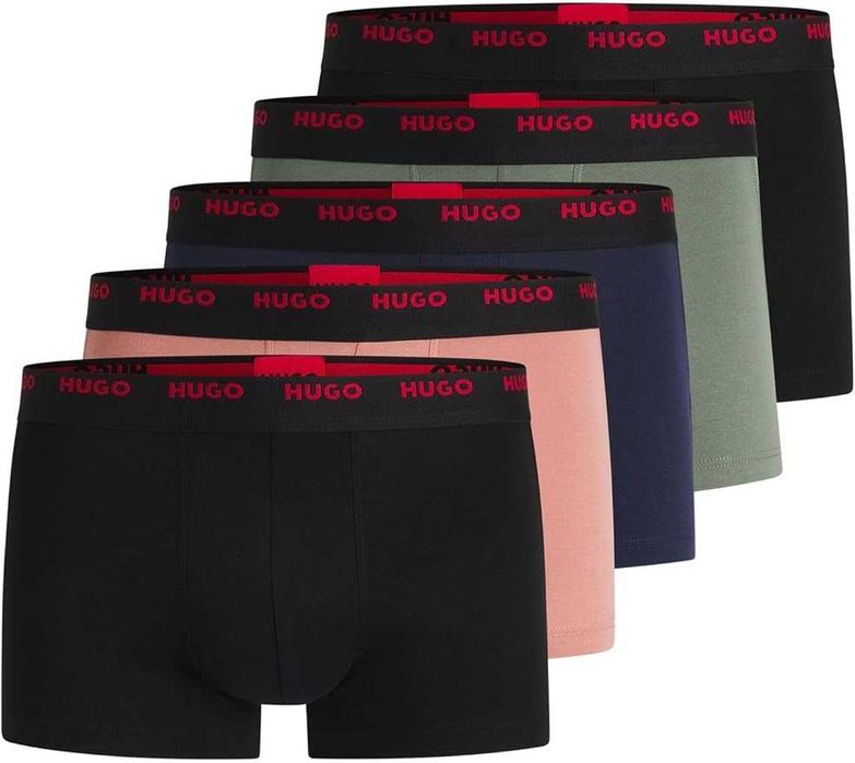 Set de cinci Boxeri  scurți Hugo pentru bărbați