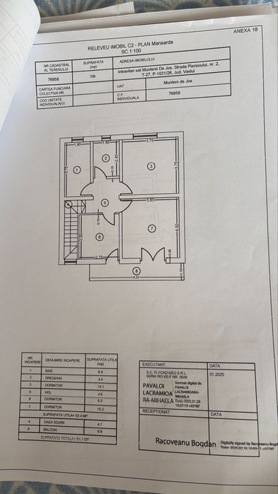 De vanzare casa Parter+ Mansarda la cheie