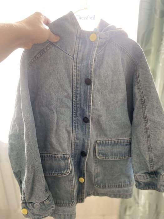 Джинсовая куртка 130 размера