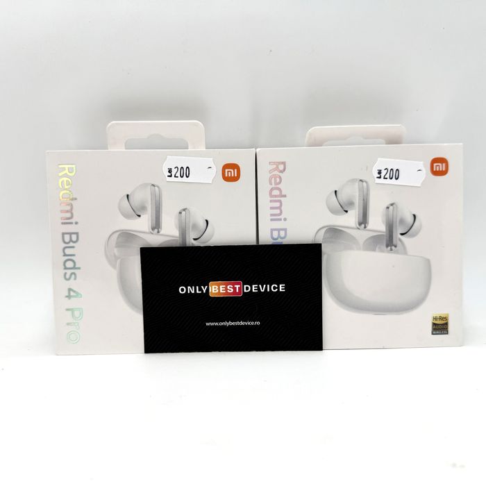Casti Xiaomi Redmi Buds 4 Pro Moon White