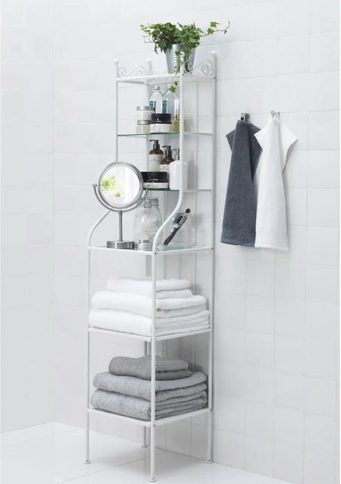 Продам стелаж белый.