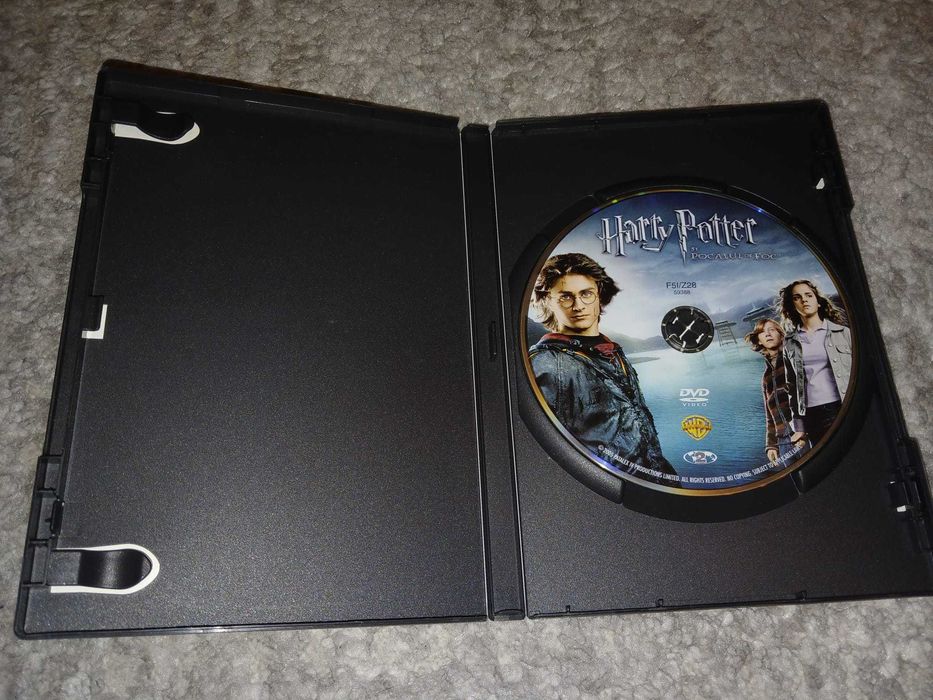 DVD Harry Potter volumele 1-6, stare foarte bună, subtitrare limba română