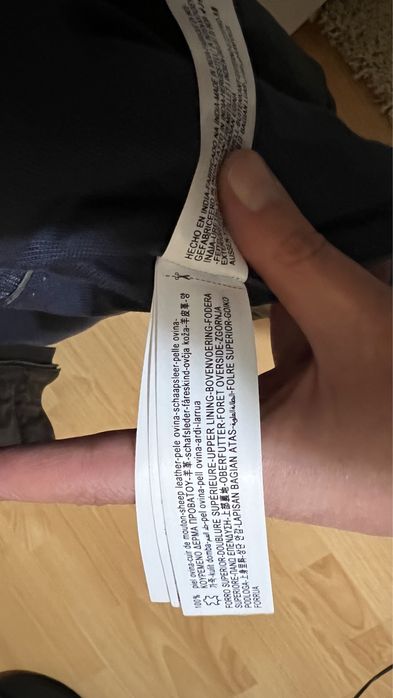 Geaca piele Massimo Dutti NOUA, cu eticheta, marime XL