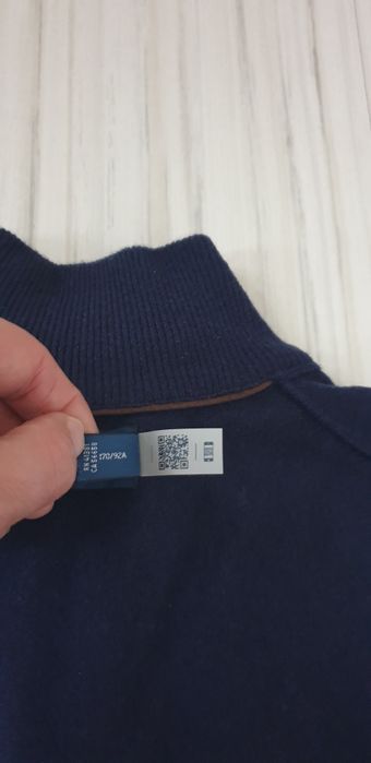 POLO Ralph Lauren  Wool Half Zip / S НОВО ОРИГИНАЛ Мъжкa  с 3/4 Цип