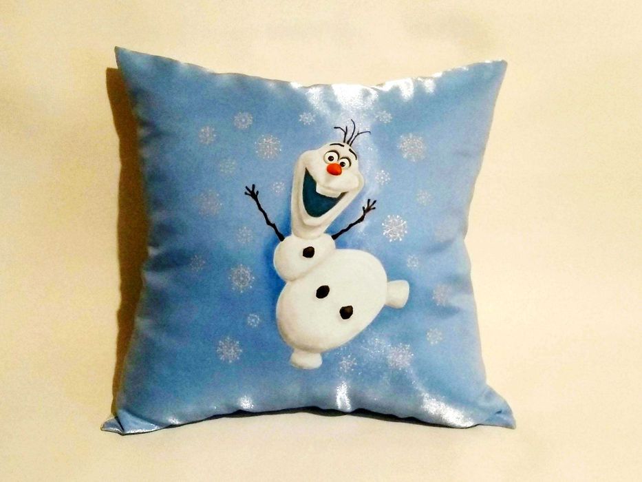 Разрисованные подушки