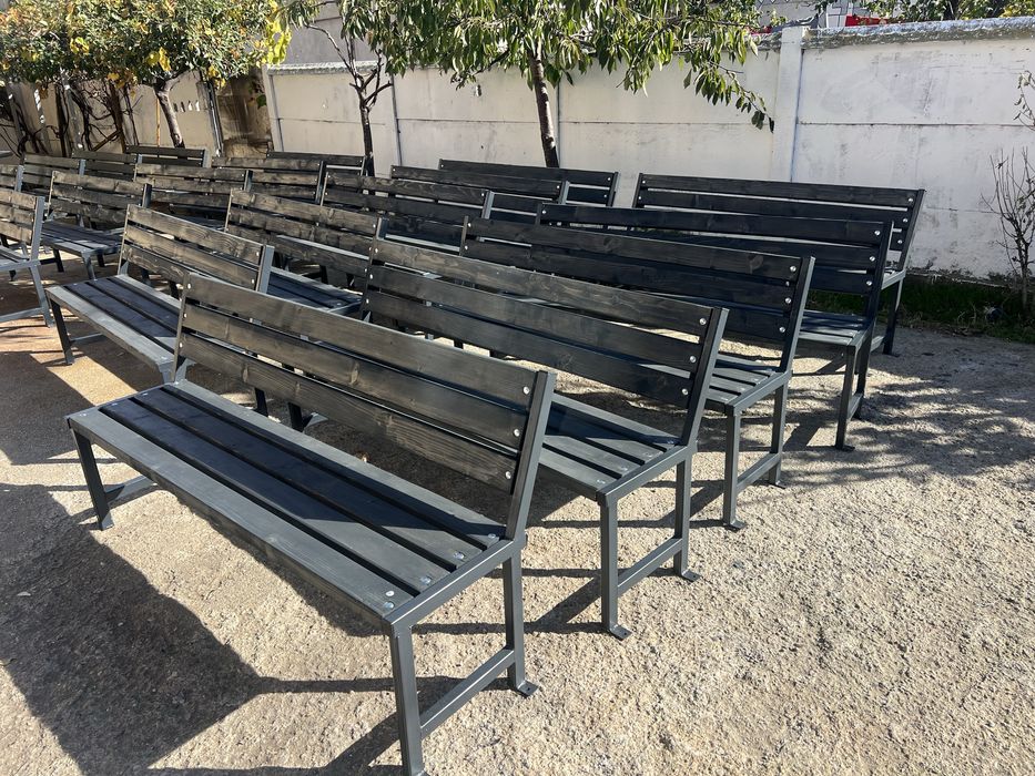 Banca parc fara spatar