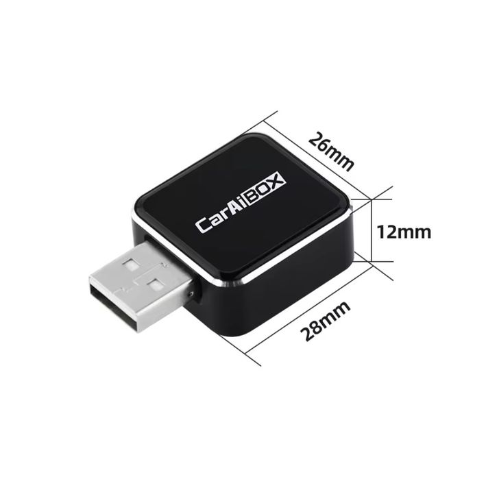 Безжичен адаптер за кола Apple CarPlay Android Auto