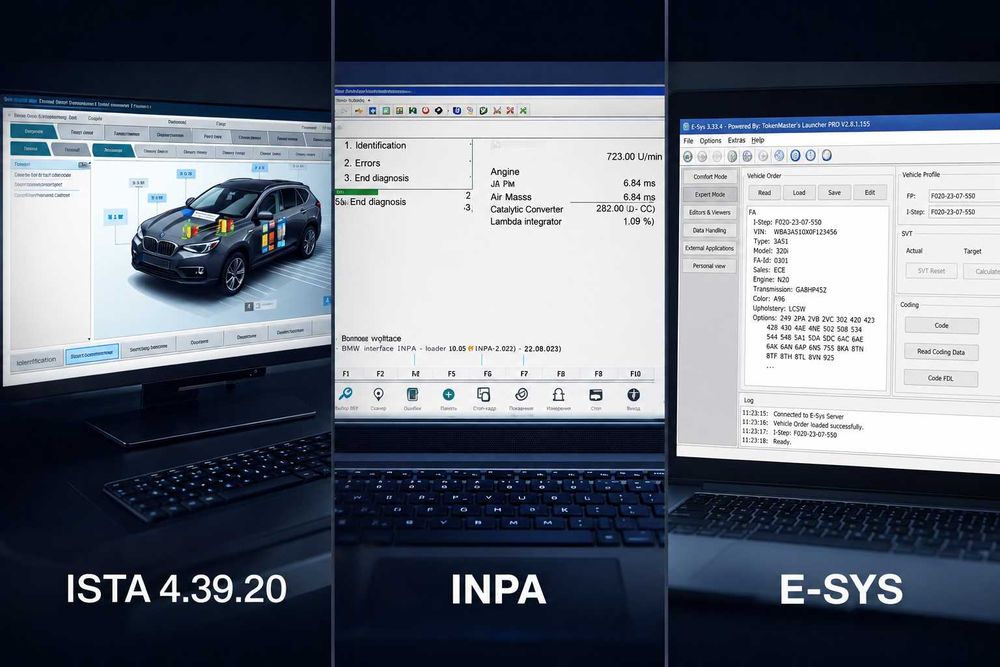 Диагностика за BMW - ISTA+Full Data/INPA/E-SYS/NCS Expert/EDIABAS