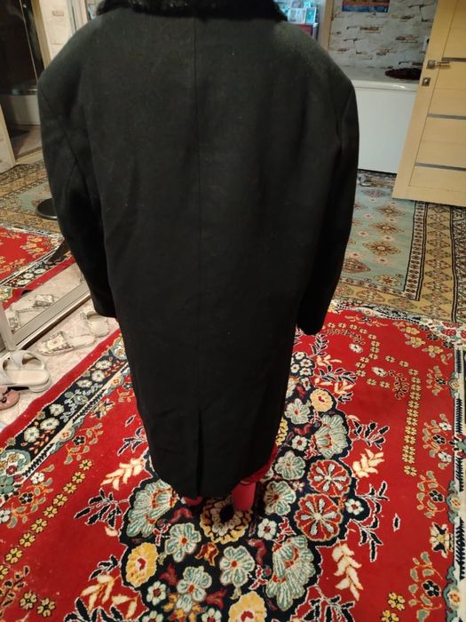 Драповое мужское пальто