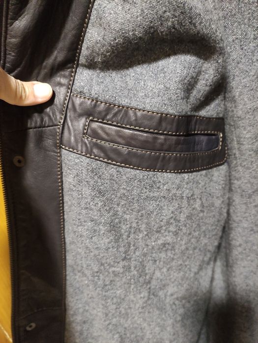 Черно кожено яке