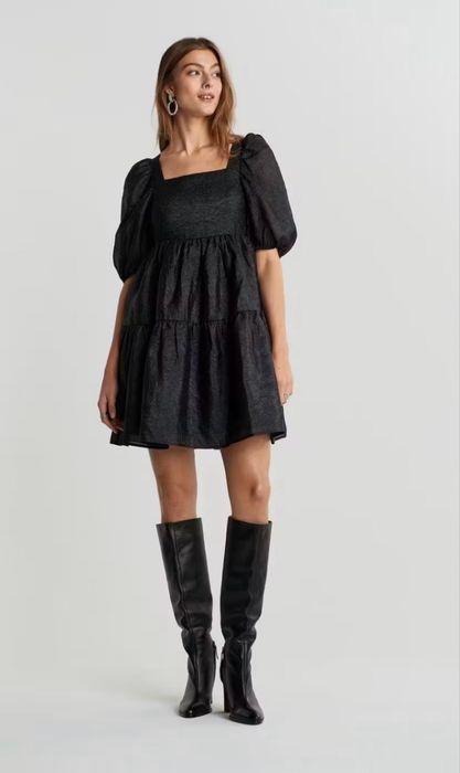 Ефектна рокля Gina Tricot от органза