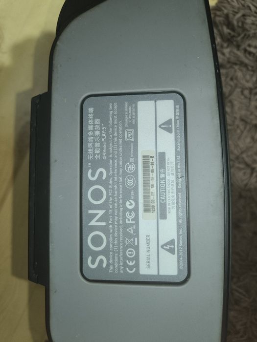 Sistem audio Sonos play 5 wifi