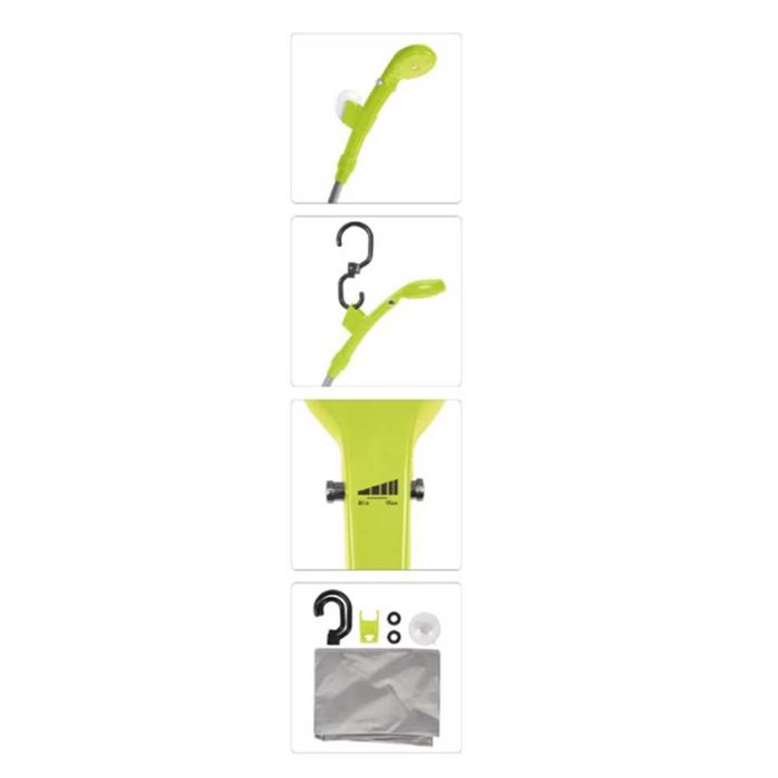 Преносим портативен къмпинг душ за автомобил 12V, с помпа