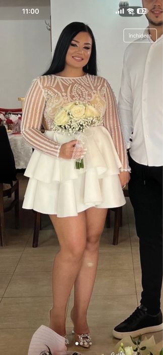 Vand rochie alba cununie
