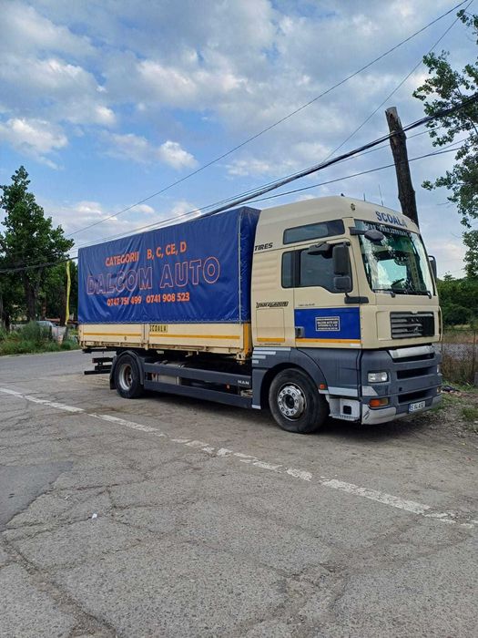 Camion MAN TGA 18.413 agreat școală