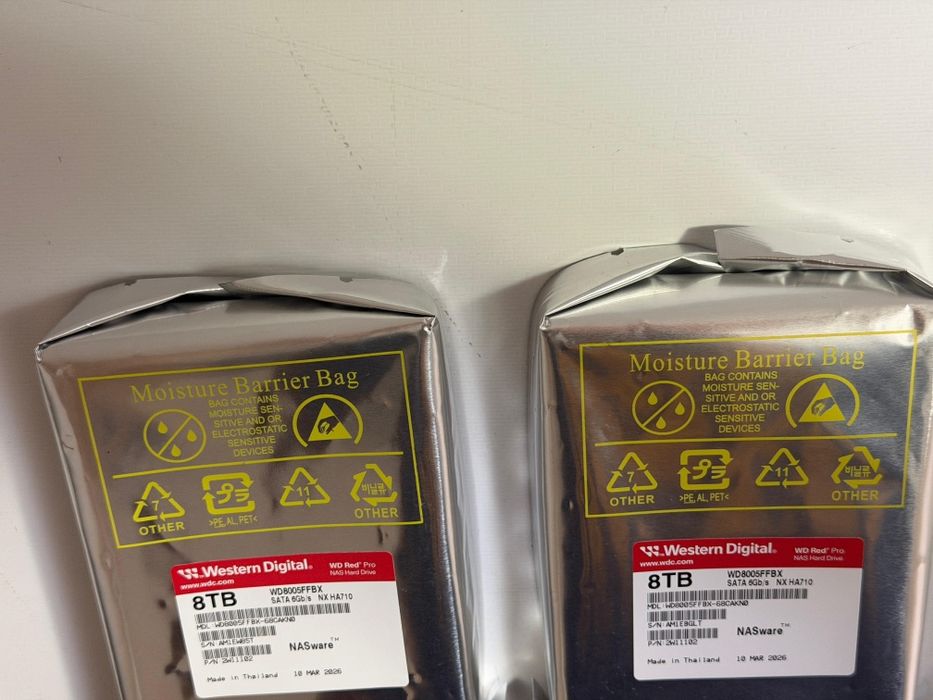 Hard Disk Western Digital Red Pro, 8 TB NAS, SATA-III 6 Gbps (Sigilat)