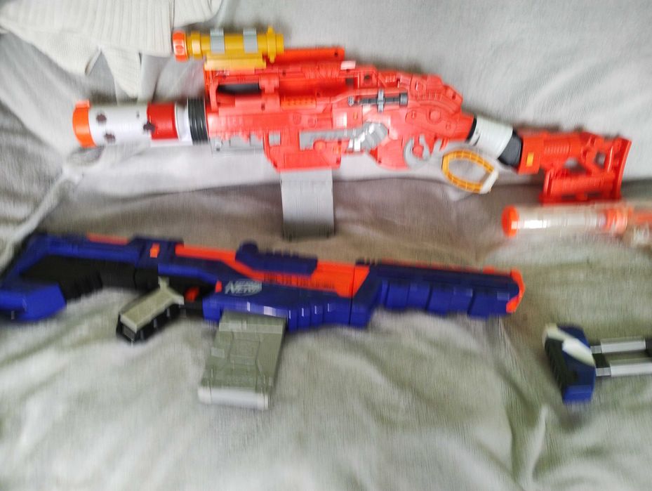 NERF колекция с много аксесоари