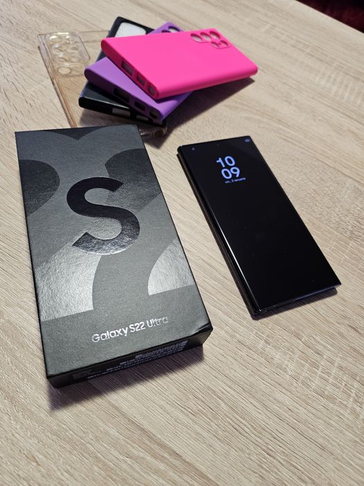 Samsung S22 Ultra IMPECABIL + huse
