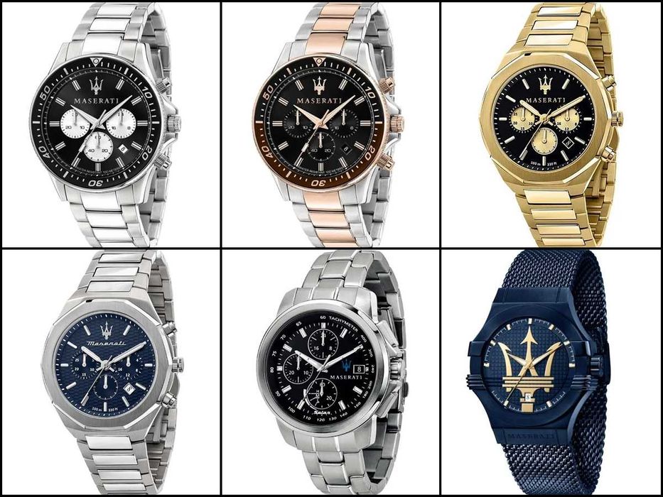 Maserati Мъжки Часовници | Оригинални | Внос от Италия | 85+ Модела