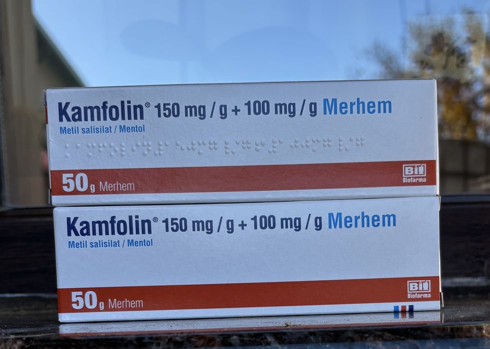 Kamfolin - crema cu efect antiinflamator!