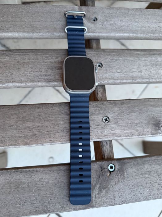 Оригинална каишка Apple Watch Ultra, Navy Blue