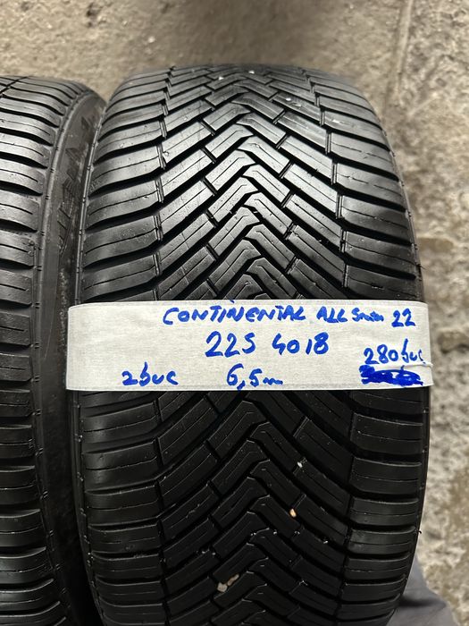 225 40 18 Continental All Season