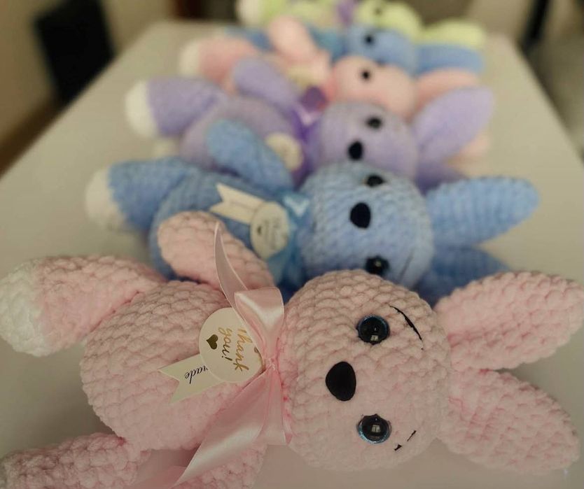 Ръчно плетени играчки