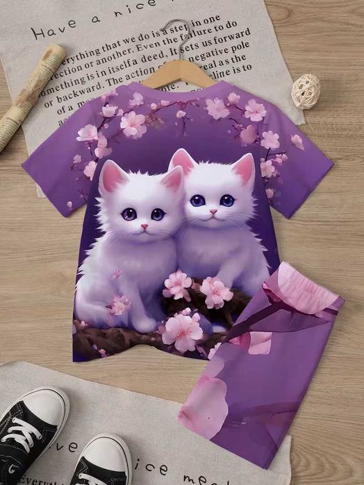 Compleu scurt pisicute 2026