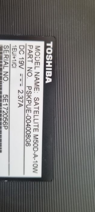 Toshiba  satellite m50d defect
