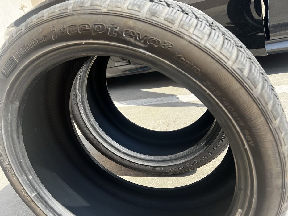 2 Anvelope Iarnă Hankook 245/40 R19 Run Flat DOT 2021