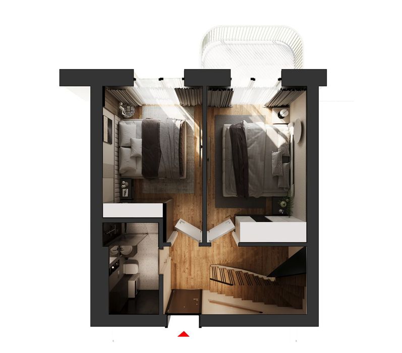 HILS Sunrise Duplex cu 4 camere tip 3