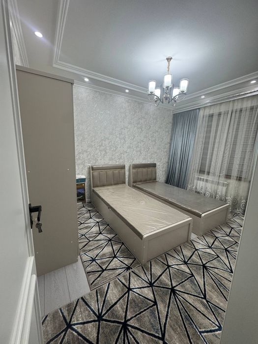 Сдаётся 2 комнатная 2этаж в новостройке Фрунзе Хамкор банк