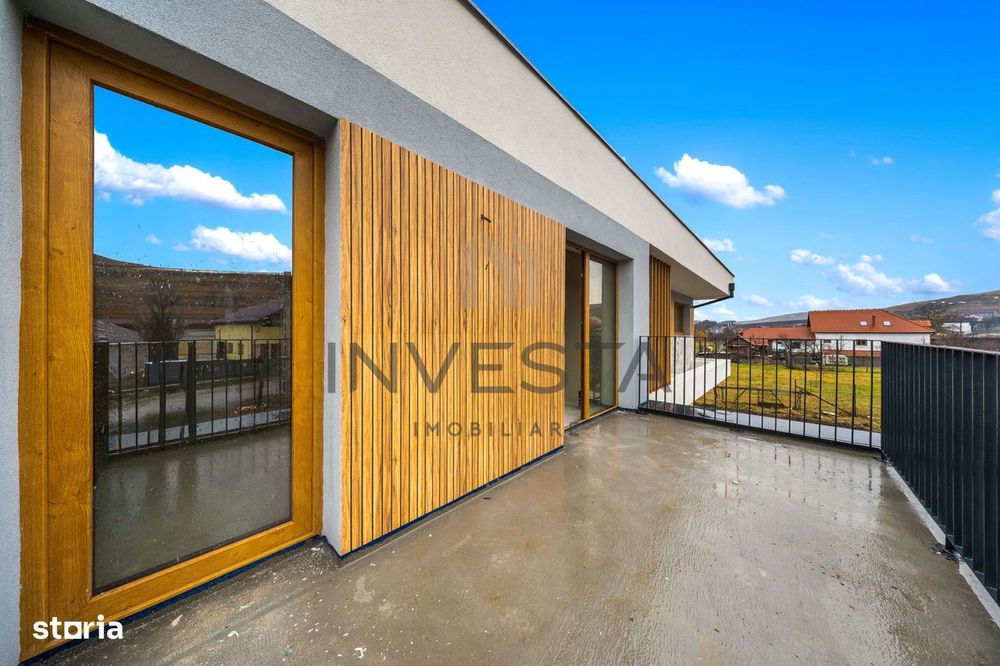 Casa individuala nZEB cu piscina, 501 mp teren, 160mp utili, Sanicoara