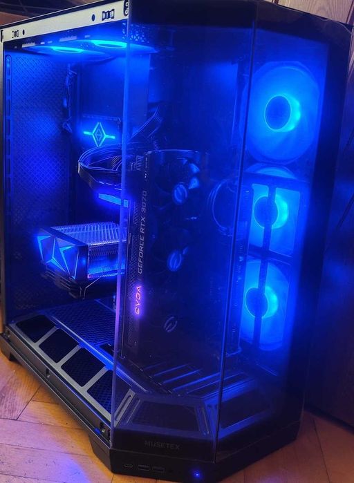 Геймърски компютър Ryzen 5 7500f, GeForce RTX 3070 , 16gb ddr5, 1tb nvme
