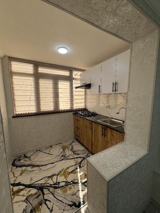 Микрорайон Мархабода 2 хоналик квартира сотилади 4/4 этаж.100% Ипотека