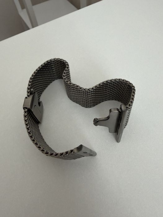 Apple Milanese Loop Ремешок Natural Titanium Оригинал