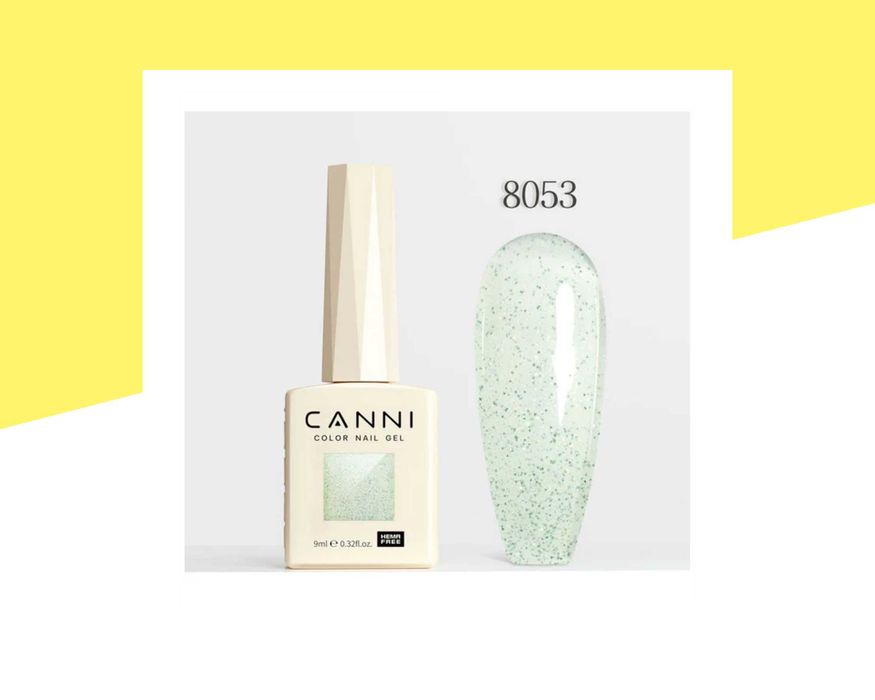 Професионален хипоалергенен гел лак серия „Fairy Glitter“ CANNI – 9 мл