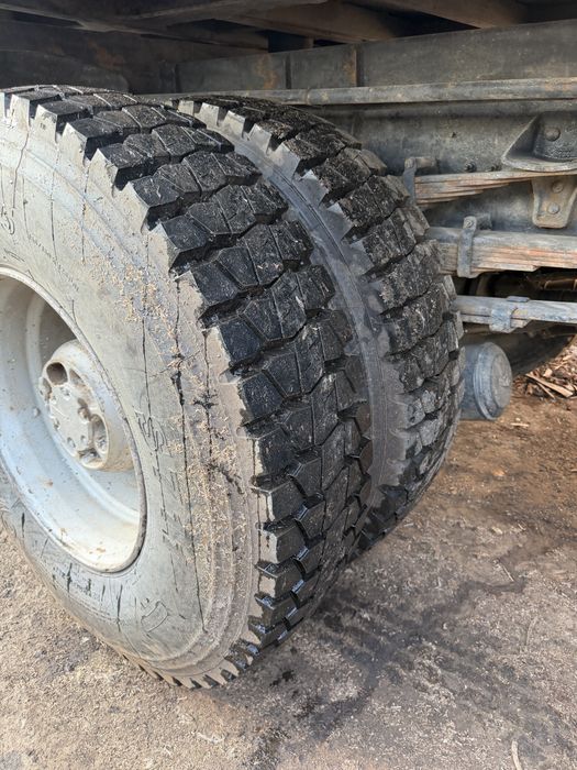 Volvo fl10 самосвал и кран