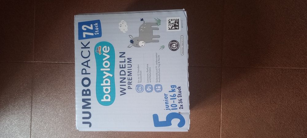 Scutece premium Babylove Nr 5